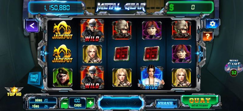 Mẹo cược slot game Metal qear chuyên nghiệp