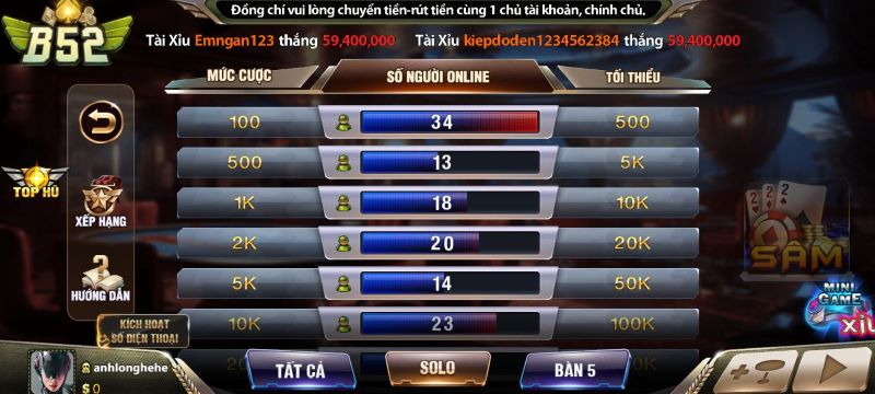 Tổng quan sơ lược về tựa game sâm lốc tại B52